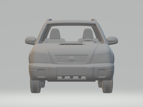 Subaru forester 3D Принт Модель
