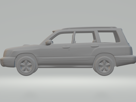 Subaru forester 3D Принт Модель