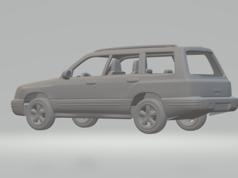 Subaru forester 3D Принт Модель