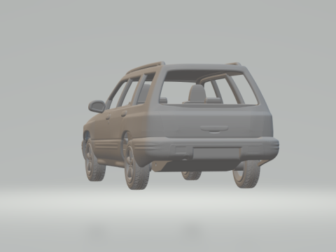 Subaru forester 3D Принт Модель