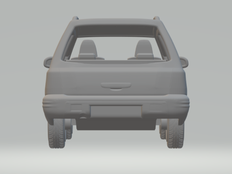 Subaru forester 3D Принт Модель
