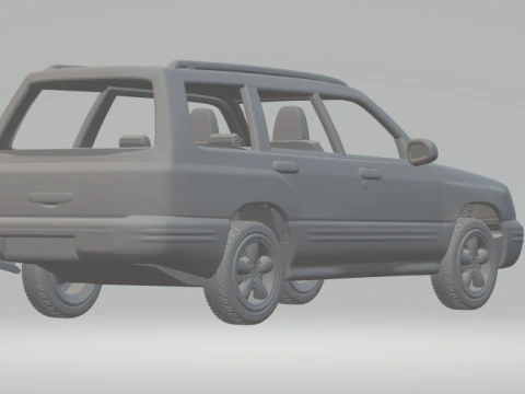 Subaru forester 3D Print Model