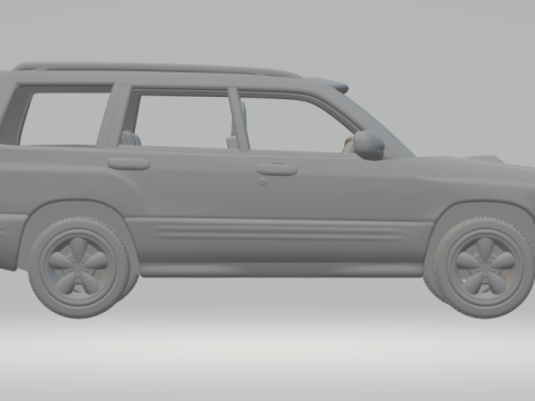 Subaru forester 3D Принт Модель