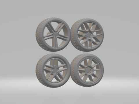 Pack tsw rims Modelo de Impressão 3D