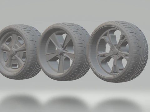 Pack us mags rims 3D Print Model