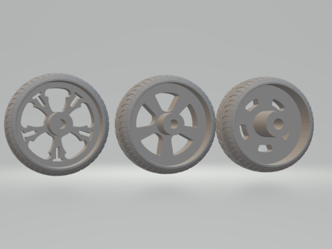 Pack us mags rims 3D प्रिंट मॉडल