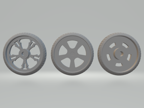Pack us mags rims 3D प्रिंट मॉडल