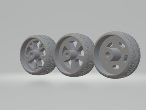 Pack us mags rims 3D प्रिंट मॉडल