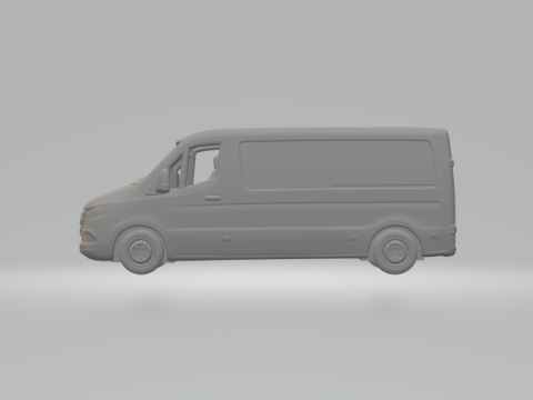 Mercedes benz sprinter 3D Принт Модель