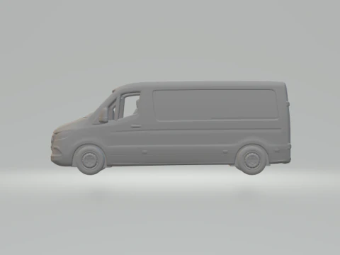 Mercedes benz sprinter 3D Print Model