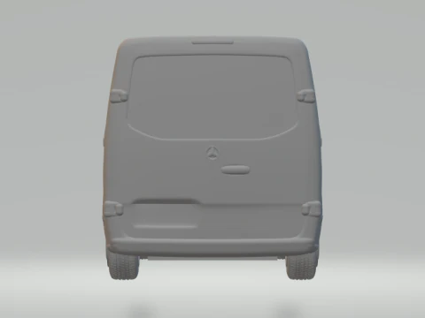 Mercedes benz sprinter 3D Print Model