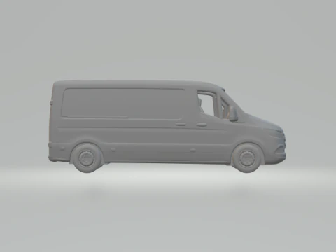 Mercedes benz sprinter 3D Print Model