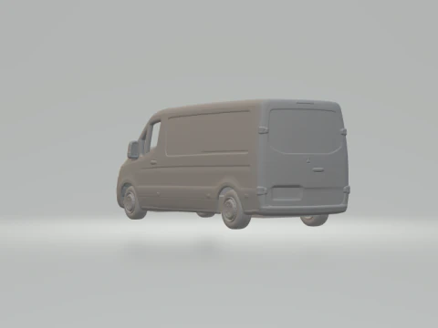 Mercedes benz sprinter 3D Print Model