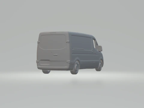 Mercedes benz sprinter 3D Print Model
