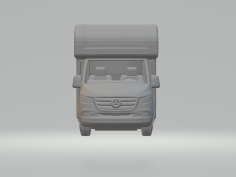 Mercedes benz sprinter motorhome 3D Print Model