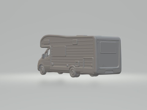 Mercedes benz sprinter motorhome 3D Print Model