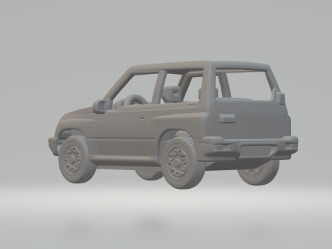 Suzuki vitara 3D 打印模型