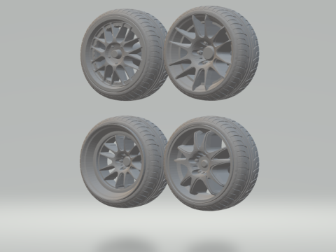 5ZIGEN pack 3Dプリントモデル
