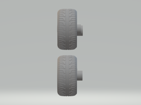 Adv1 wheels PACK Model do druku 3D
