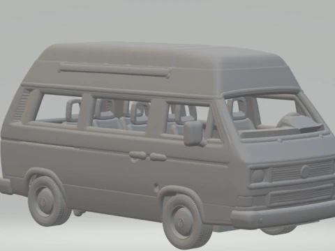 VW t3 3D Druckmodell