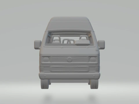 Vw t3 3D Print Model