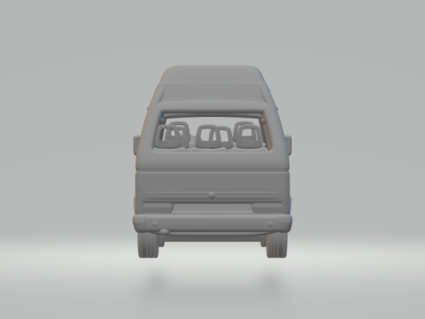 Vw t3 Modèles 3D en vedette