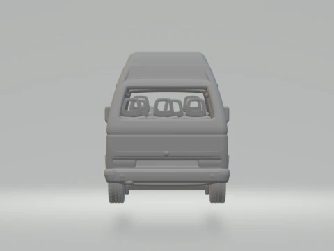Vw t3 3D Print Model
