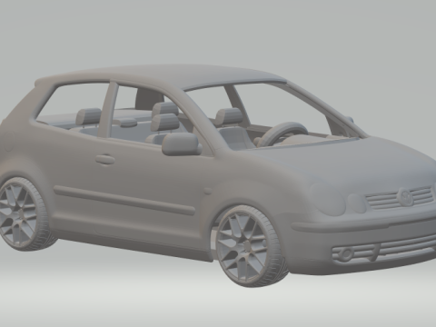 Vw polo 3D Print Model
