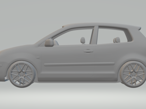 Vw polo Modèles 3D en vedette