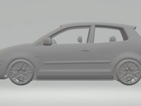 Vw polo 3D Print Model
