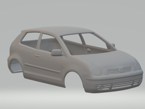 Vw polo Modèles 3D en vedette