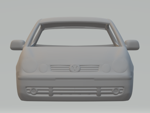 Vw polo 3D Druckmodell