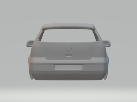Vw polo 3D Druckmodell