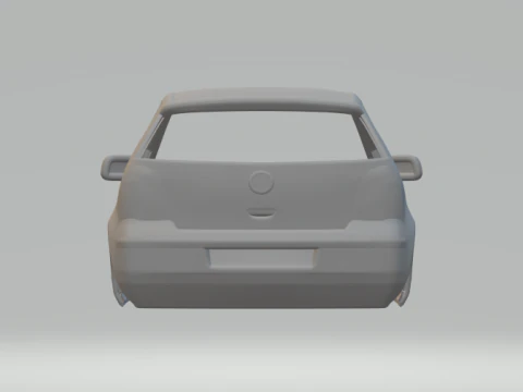 Vw polo 3D Print Model