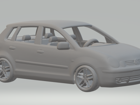 Vw polo Model do druku 3D