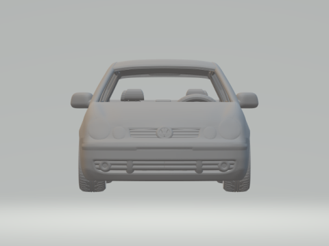 Vw polo Model do druku 3D