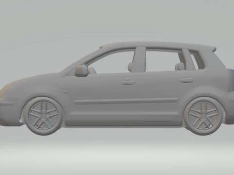 Vw polo 3D Print Model