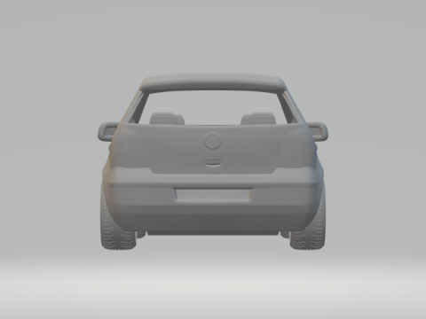 Vw polo Model do druku 3D