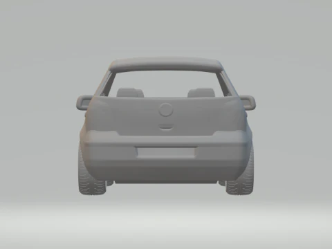Vw polo 3D Print Model