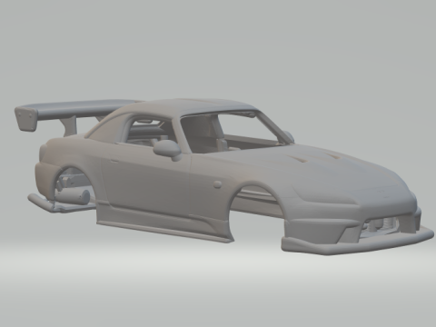 Honda s2000 3Dプリントモデル