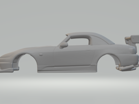 Honda s2000 3Dプリントモデル