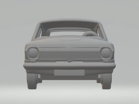Gaz 24 volga wagon 3D Print Model