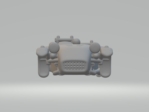 Lotus seven 3D-Druckmodell