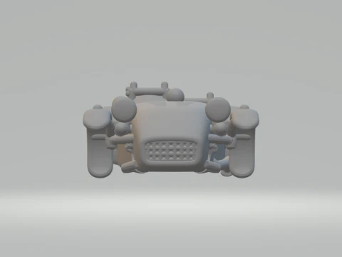 Lotus seven 3D Print Model