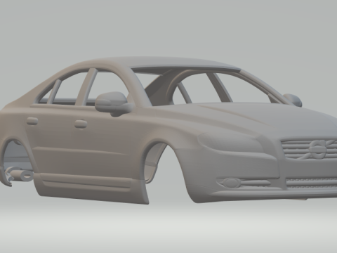 Volvo s80 3D Baskı Modeli