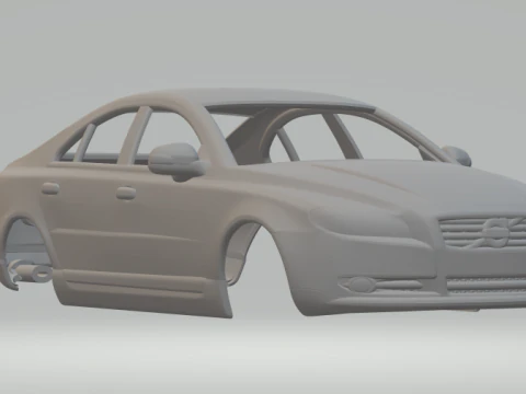 Volvo s80 3D Print Model