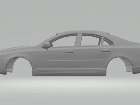 Volvo s80 3D Print Model