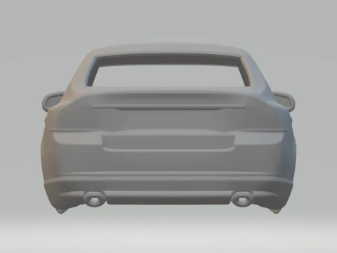 Volvo s80 3D Print Model