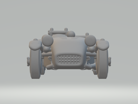 Lotus seven kit 3D Druckmodell