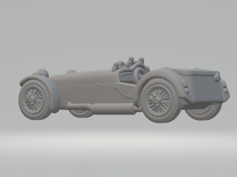 Lotus seven kit 3D Druckmodell